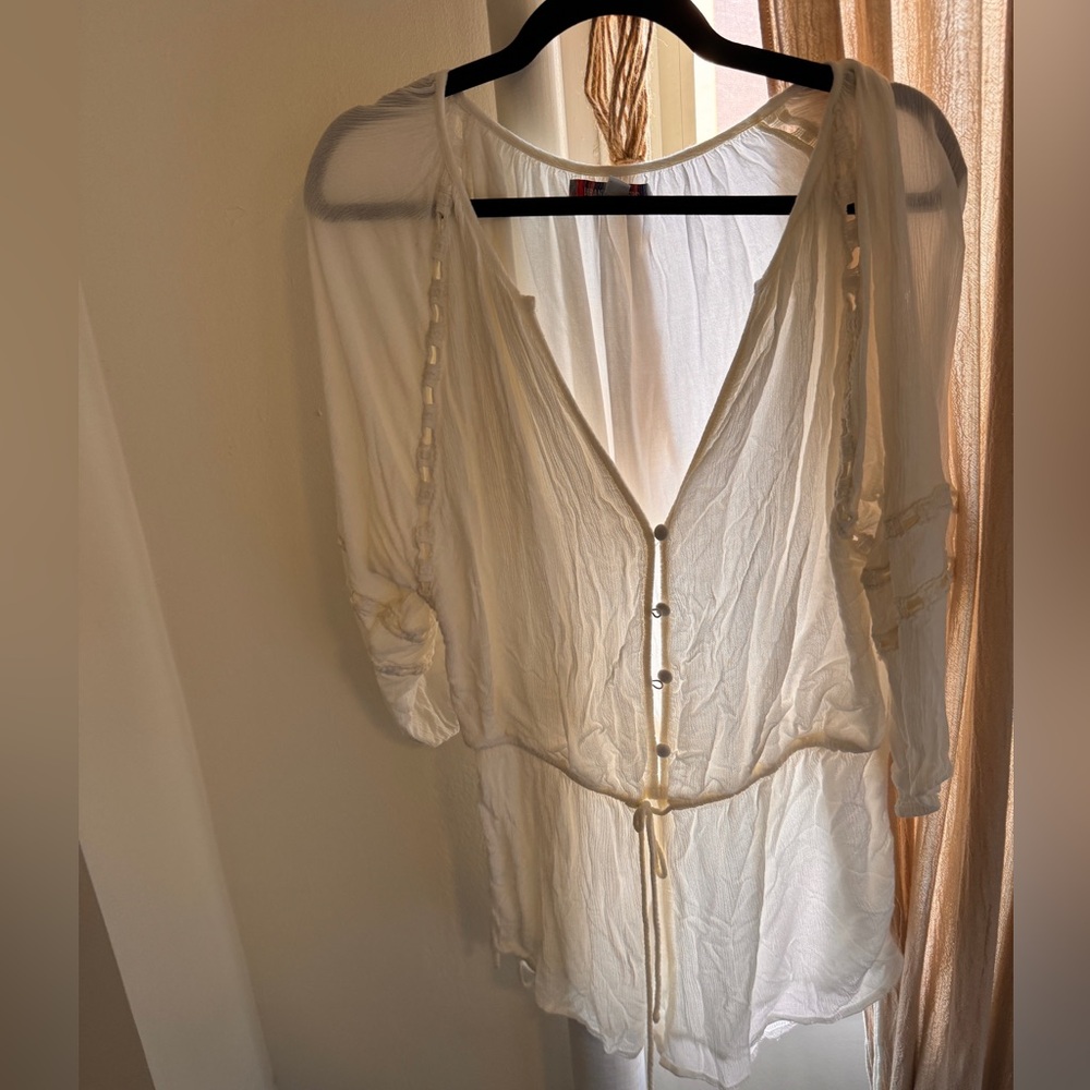 Urban outfitters white short romper